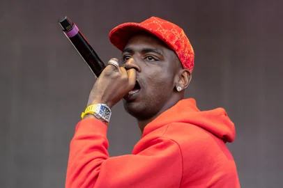 American Rapper Young Dolph performs during the Astroworld Festival at NRG Stadium on November 9, 2019 in Houston, Texas. (Photo by SUZANNE CORDEIRO / AFP)Editoria: ACELocal: HoustonIndexador: SUZANNE CORDEIROSecao: culture (general)Fonte: AFPFotógrafo: STR<!-- NICAID(14943569) -->