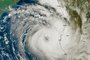 Imagem de satélite mostra formação do primeiro ciclone de 2024 em Madagascar.  - Foto: European Union/ Copernicus Sentinel-3/Divulgação<!-- NICAID(15639516) -->