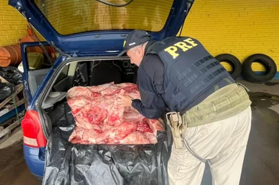 PRF prende homem com quase 300 quilos de carne de capivara sem procedência em Santana do Livramento<!-- NICAID(15911812) -->