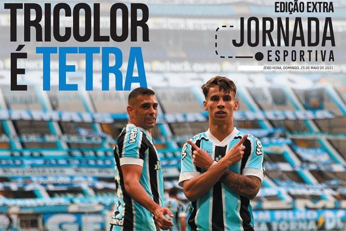 Veja A Edicao Digital Extra De Zero Hora Sobre O Tetra Do Gremio No Gauchao Gzh