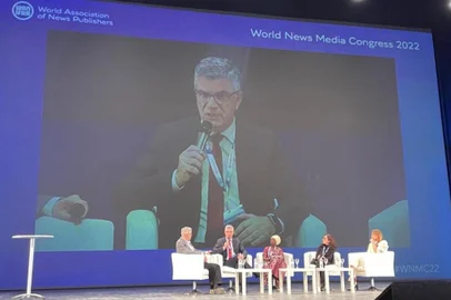 "Precisamos de um acordo global em favor do jornalismo", diz presidente da ANJ em congresso internacional<!-- NICAID(15219851) -->