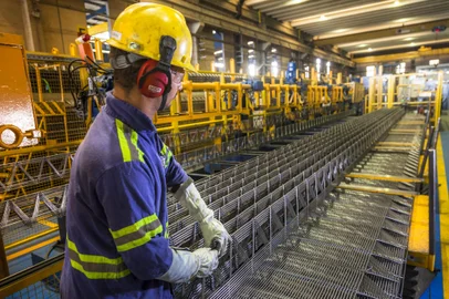 Fotografia da unidade Cumbica da Gerdau em Guarulhos/SP.<!-- NICAID(15842803) -->