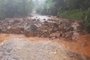 Parte das estradas vicinais de Morrinhos do Sul, no Litoral gaúcho, apresenta bloqueios em razão da chuva<!-- NICAID(15735406) -->