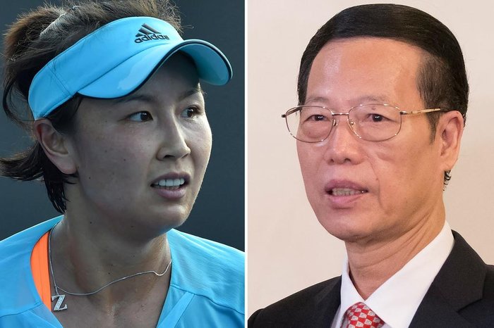 Peng Shuai e Zhang Gaoli