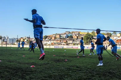 Treinamento do Caxias no CT Baixada Rubra.<!-- NICAID(15820183) -->