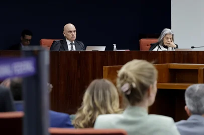 Julgamentos da Ação Penal 2668 - Núcleo 1 (Tarde) - 10/09/2025Julgamentos da Ação Penal 2668 - Núcleo 1 (Tarde). Foto: Rosinei Coutinho/STF<!-- NICAID(16121920) -->