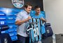 Pavon fala sobre estreia e gol pelo Grêmio: "Não imaginei que ia acontecer tudo isso"