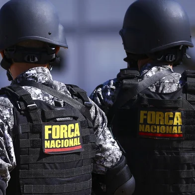 CerimÃ´nia de  entrega de itens de seguranÃ§a para 23 estados e o Distrito Federal. Os bens, que fazem parte do acervo da ForÃ§a Nacional de SeguranÃ§a PÃºblica.<!-- NICAID(15685155) -->