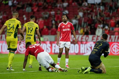 Porto Alegre, RS, Brasil, 18-05-2025: Internacional x Mirassol pelo Campeonato Brasileiro Brasileiro. Foto: Renan Mattos / Agência RBS<!-- NICAID(16040442) -->