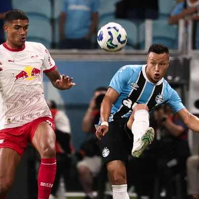 PORTO ALEGRE, RS, BRASIL, 10.05.2025: Grêmio e Bragantino. Brasileirão 2025. Fotos: JONATHAN HECKLER/Agencia RBS<!-- NICAID(16034621) -->