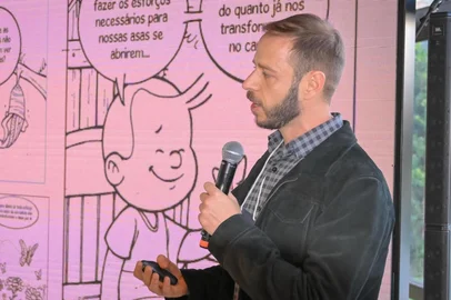 Tiago Schmitz, criador da marca Charlie Brownie.<!-- NICAID(16276189) -->