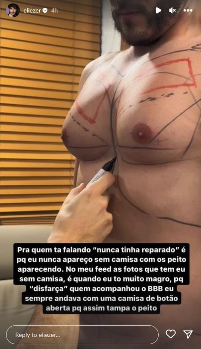 Instagram @eliezer / Reprodução