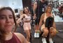 Lauana Prado leva namorada para treinar com ela na academia: "Olha como está meiguinha"