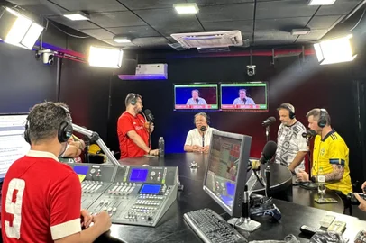 Figueroa no programa Bola nas Costas