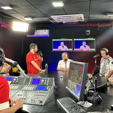 Figueroa no programa Bola nas Costas