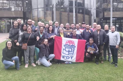 Reunião da chapa Reconstrução Trabalhista do PDT de Caxias do Sul<!-- NICAID(15478665) -->