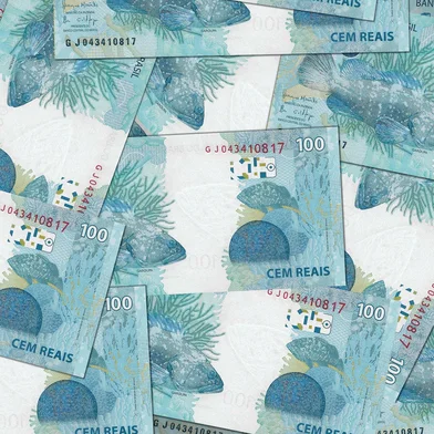 notas de 100 reais<!-- NICAID(15954345) -->