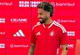 Calebe é apresentado pelo Inter e projeta virada de chave: "Vou dar meu melhor para tudo dar certo"