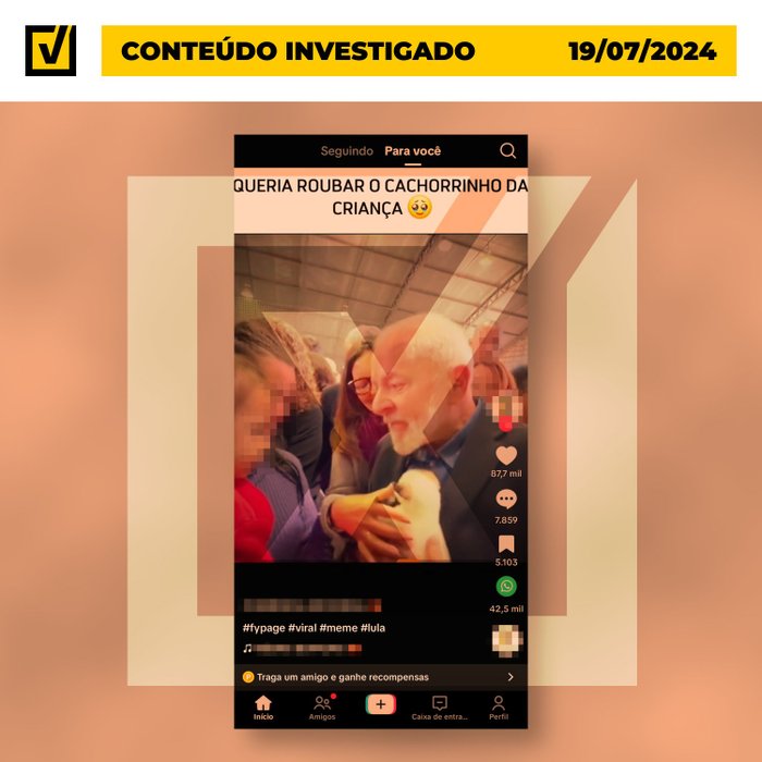 Projeto Comprova / Divulgação Projeto Comprova / Divulgação