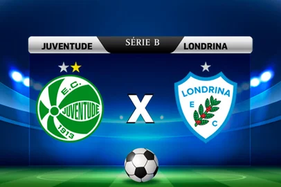 Juventude x Londrina se enfrentam pela 33ª rodada da Série B.<!-- NICAID(15571429) -->