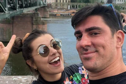 Marcelo Adnet e a esposa, Patricia Cardoso<!-- NICAID(14554889) -->