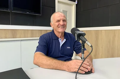 Renê Tonello, presidente da Cooperativa Vinícola Aurora, entrevistado do podcast Caixa-Forte.<!-- NICAID(15985326) -->