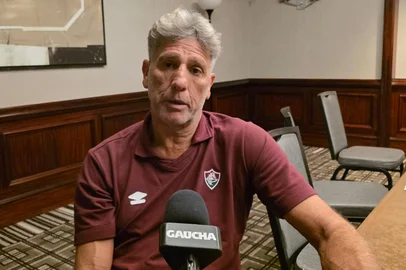 Renato Portaluppi durante entrevista exclusiva para Zero Hora<!-- NICAID(16074674) -->