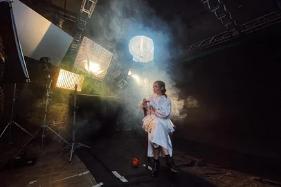 Série documental Tramas da Moda. Na foto, episódio gravado em Caxias<!-- NICAID(14815313) -->