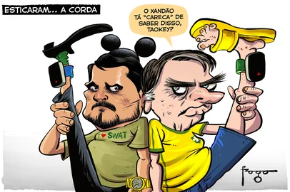 PORTO ALEGRE, RS, BRASIL, 04-08-2025: Charge de Gilmar Fraga. Foto: Gilmar Fraga/Agência RBS<!-- NICAID(16094458) -->