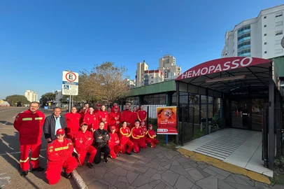 Em desafio solidário, bombeiros mirins de Tapejara mobilizam doação coletiva de sangue<!-- NICAID(16102581) -->