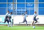 Dupla é preservada do último treino do Grêmio antes de jogo decisivo pela Sul-Americana