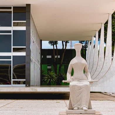 Prédio do Supremo Tribunal Federal (STF), em Brasília<!-- NICAID(15440356) -->
