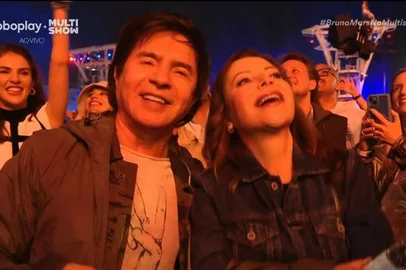Xororó e Noely durate show de bruno mars<!-- NICAID(15536806) -->