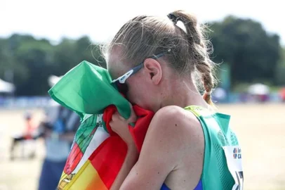 Jaqueline Weber, atletismo