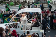 Papa Francisco no Rio de Janeiro, em 26/07/2013, durante visita ao Brasil.