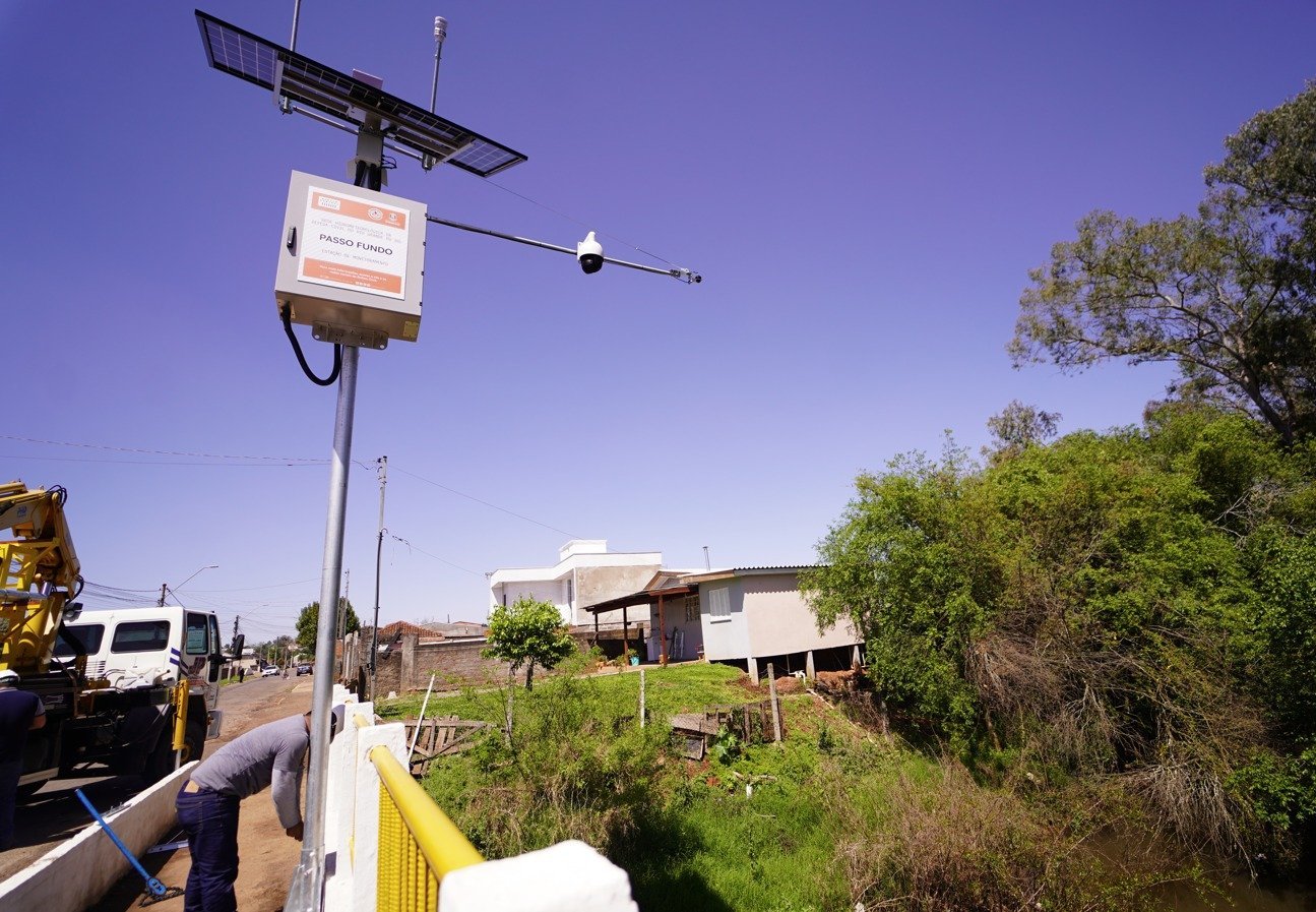 Passo Fundo tem novo aparelho para monitorar cheias | Passo Fundo