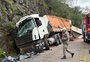 Identificado homem morto após caminhão colidir contra barranco na RS-431, em Bento Gonçalves