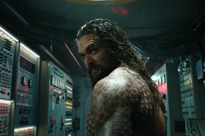 Aquaman, com Jason Momoa<!-- NICAID(13870987) -->