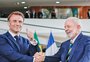 Macron cita 8 de Janeiro em discurso ao lado de Lula: "Força da democracia do Brasil foi de resistir a isso"