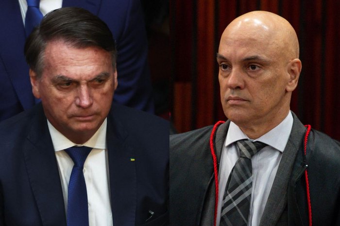 Montagem com fotos AFP e STF / Arte GZH