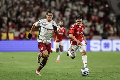 Primeiro jogo Inter x Fluminense na Copa do Brasil 2025.