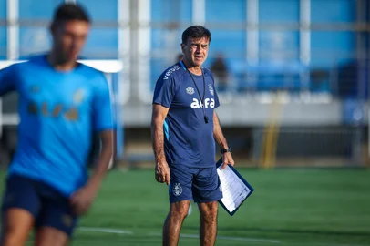 Gustavo Quinteros, técnico do Grêmio<!-- NICAID(15983242) -->