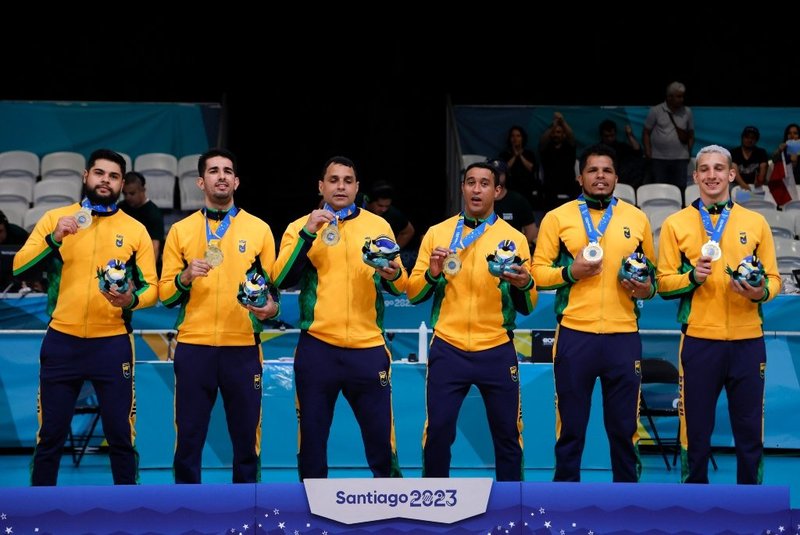 Goalball, Brasil masculino, Jogos Parapan-Americanos