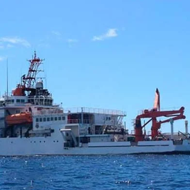 Navio Vital de Oliveira, da Marinha, realiza missões de coleta de dados e informações na costa marítima brasileira<!-- NICAID(15443074) -->