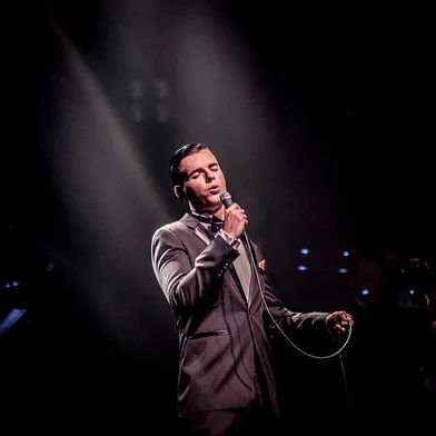 Orquestra Filarmônica Laje de Pedra, em canela, anuncia concerto de outono com interpretações de Frank Sinatra.Foto: Gustavo Bing, solista do concerto<!-- NICAID(15453953) -->