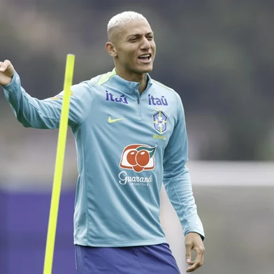Richarlison em treino da Seleção Brasileira<!-- NICAID(16119664) -->