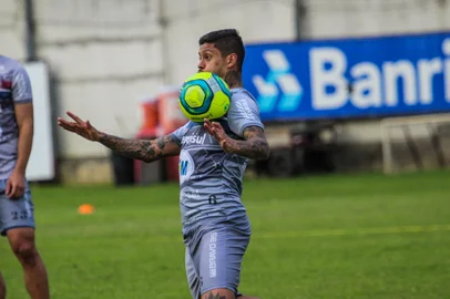 Caxias na reta final de preparação para encarar o Real Noroeste pela Série D. Diogo Sodré<!-- NICAID(15166171) -->