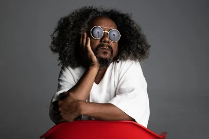 Músico paraibano Chico César.<!-- NICAID(16263067) -->