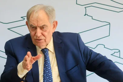 Coletiva com o novo presidente da Fiergs, Claudio Bier e o novo CEO da entidade, Paulo Herrmann, que tomam posse nessa quinta-feira (18). - Foto: Dudu Leal/Fiergs/Divulgação<!-- NICAID(15817684) -->