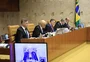 VÍDEO: Moraes recebe um voto em eleição para vice do STF e Gilmar Mendes brinca: "Vai colocar esse pessoal no inquérito"